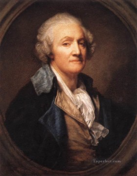 Jean Baptiste Greuze Painting - Self Portrait figure Jean Baptiste Greuze